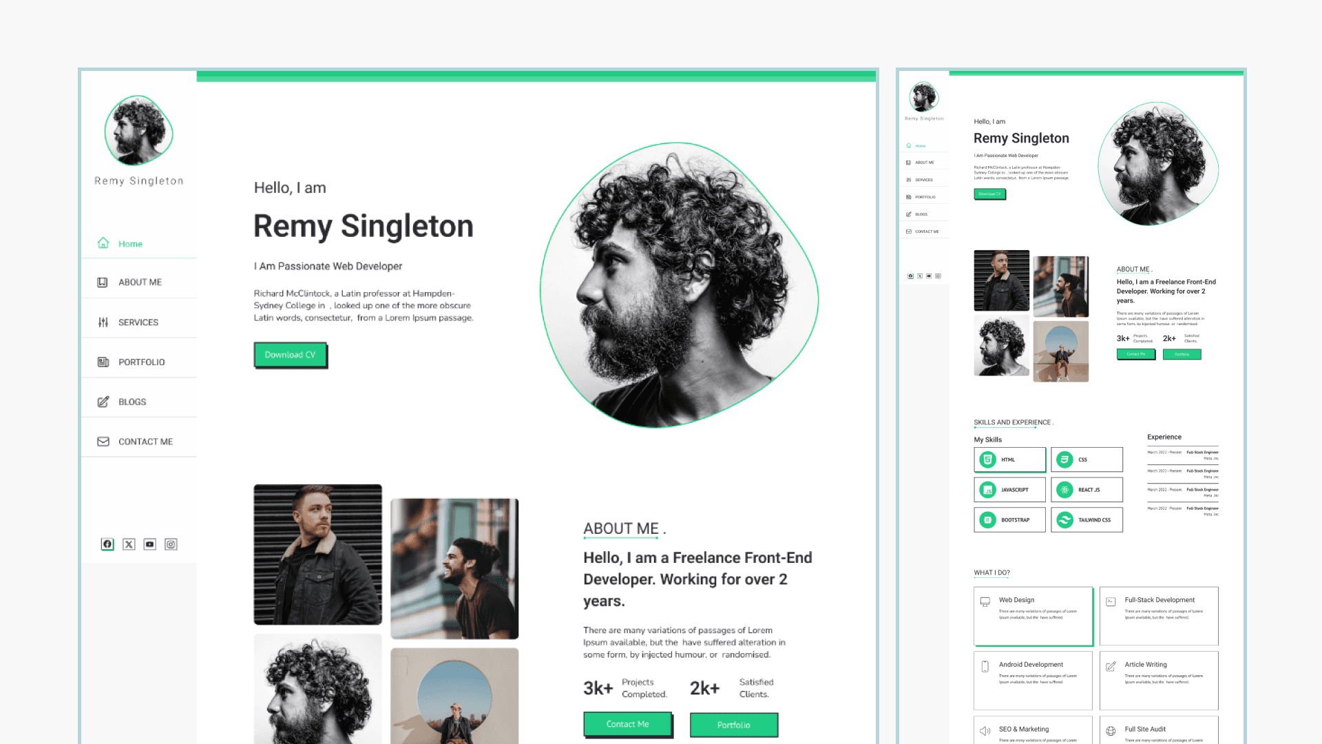ShowCode – Next.js Developer Portfolio & Technical Blog Starter preview