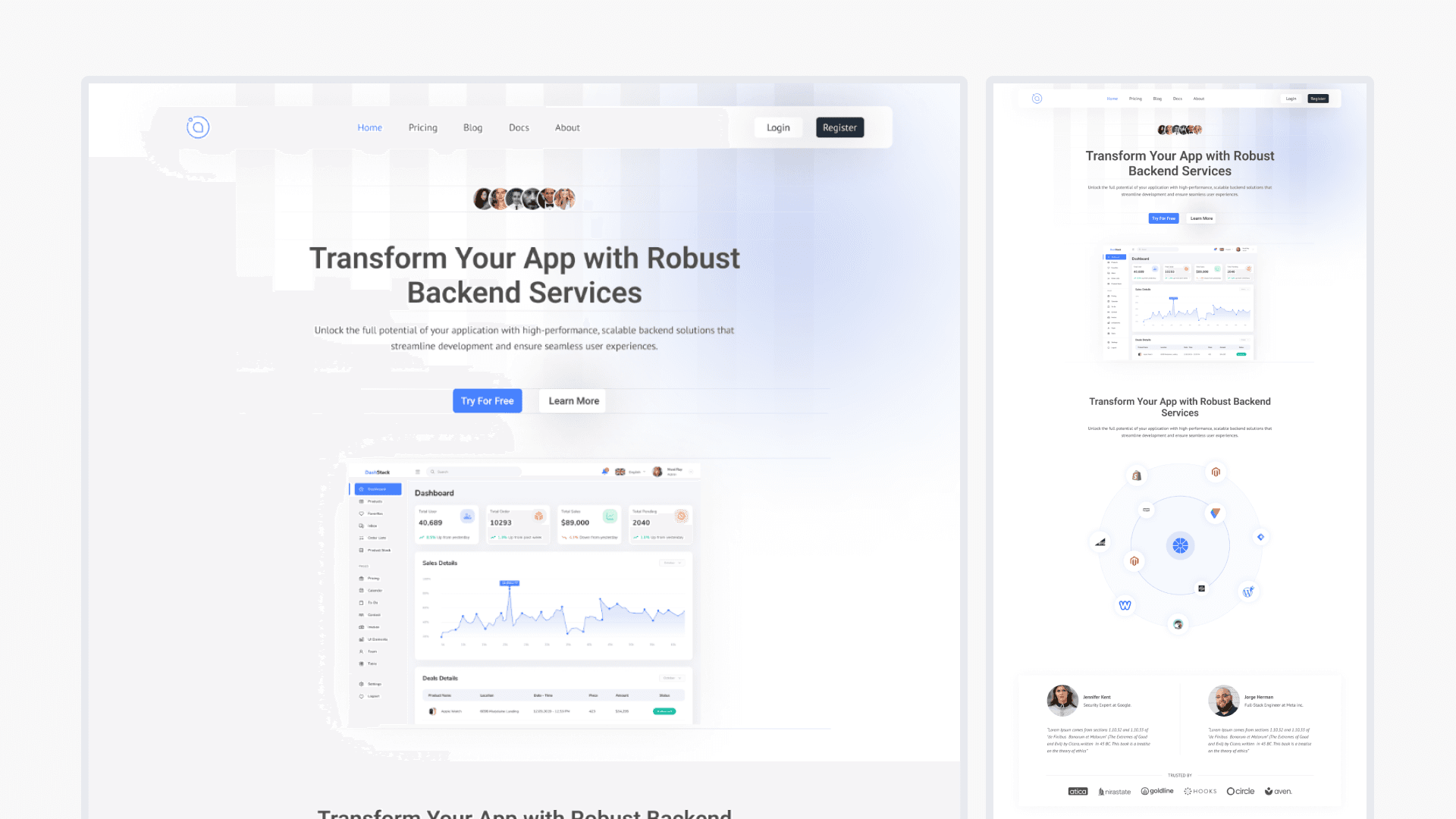 Nexify – Next.js Starter Kit for SaaS & Startups preview