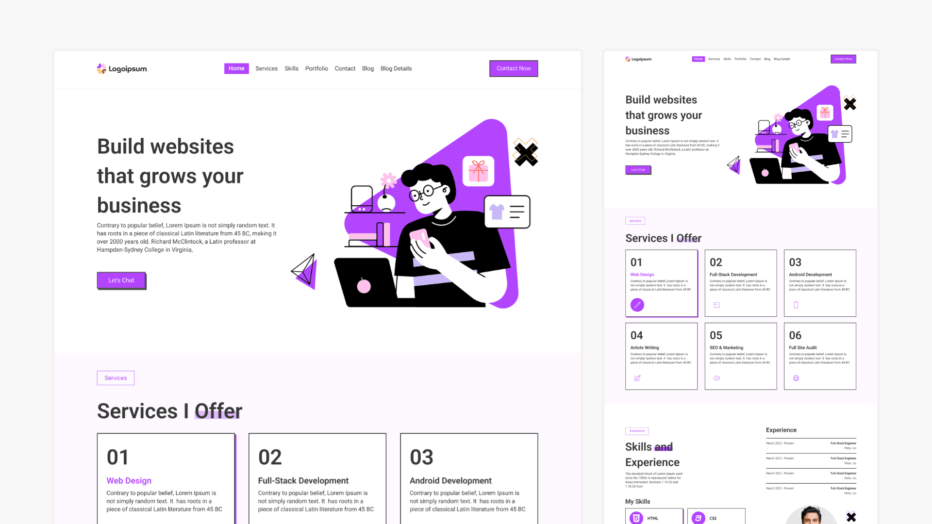 Lamda – Next.js Portfolio & Agency Website Boilerplate for Creatives preview